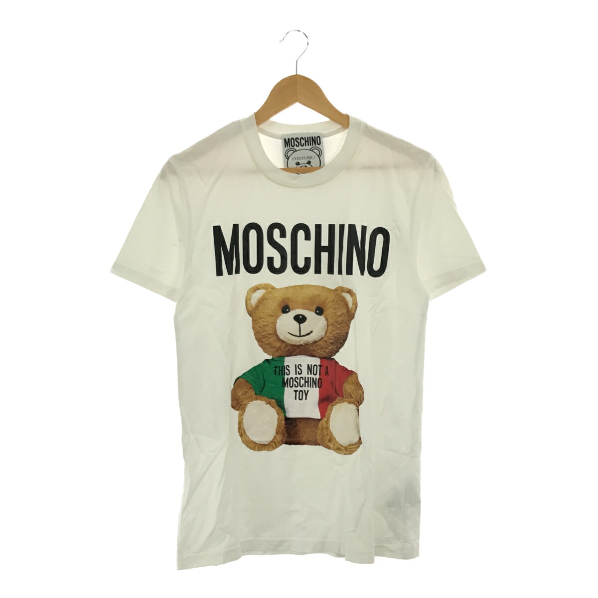 楽天市場】Moschino モスキーノ Teddy Bear Print T-Shirts T