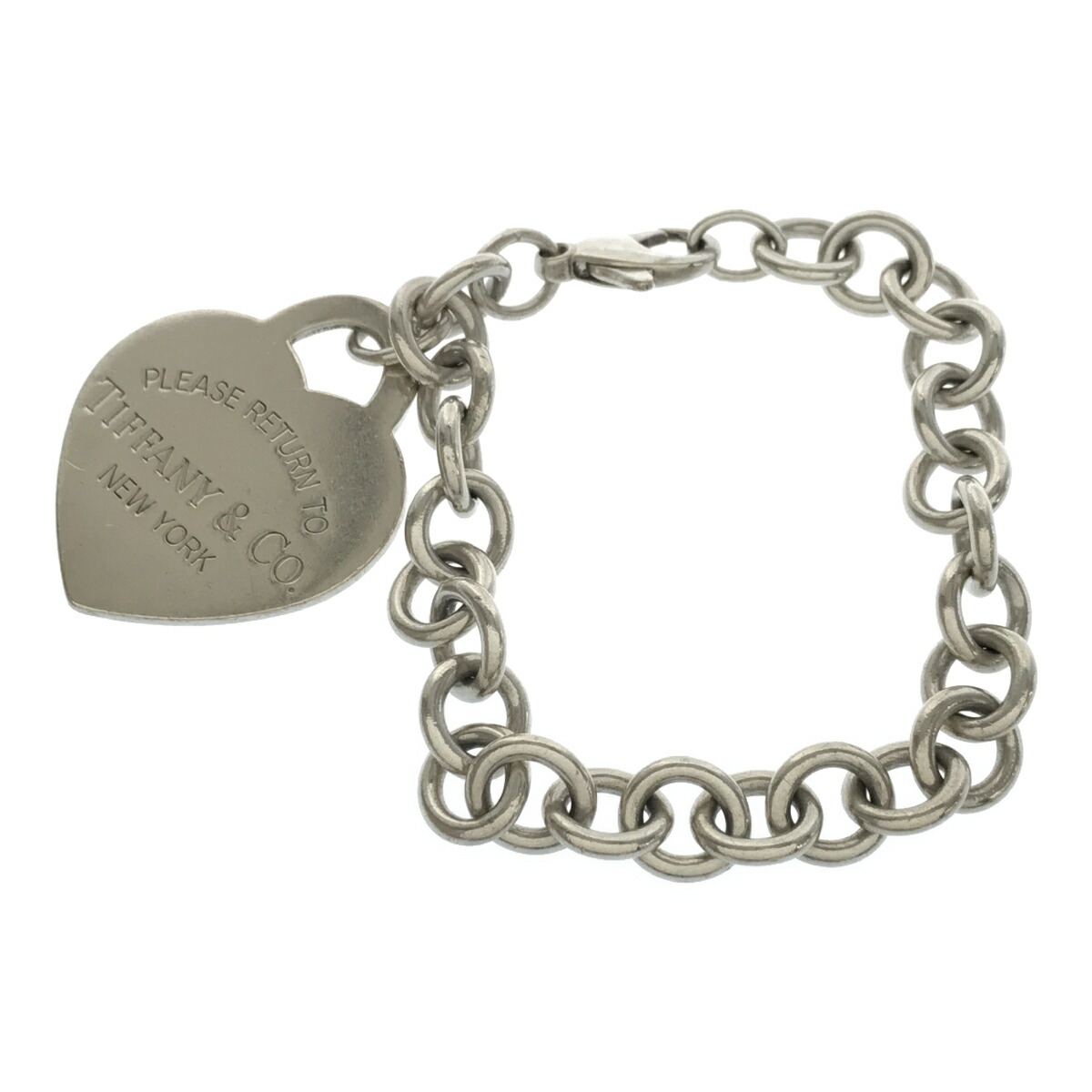 Tiffany & Co. リターントゥ ブレスレット ティファニー リターントゥ ブレスレット シルバー925 ラウンドタグ