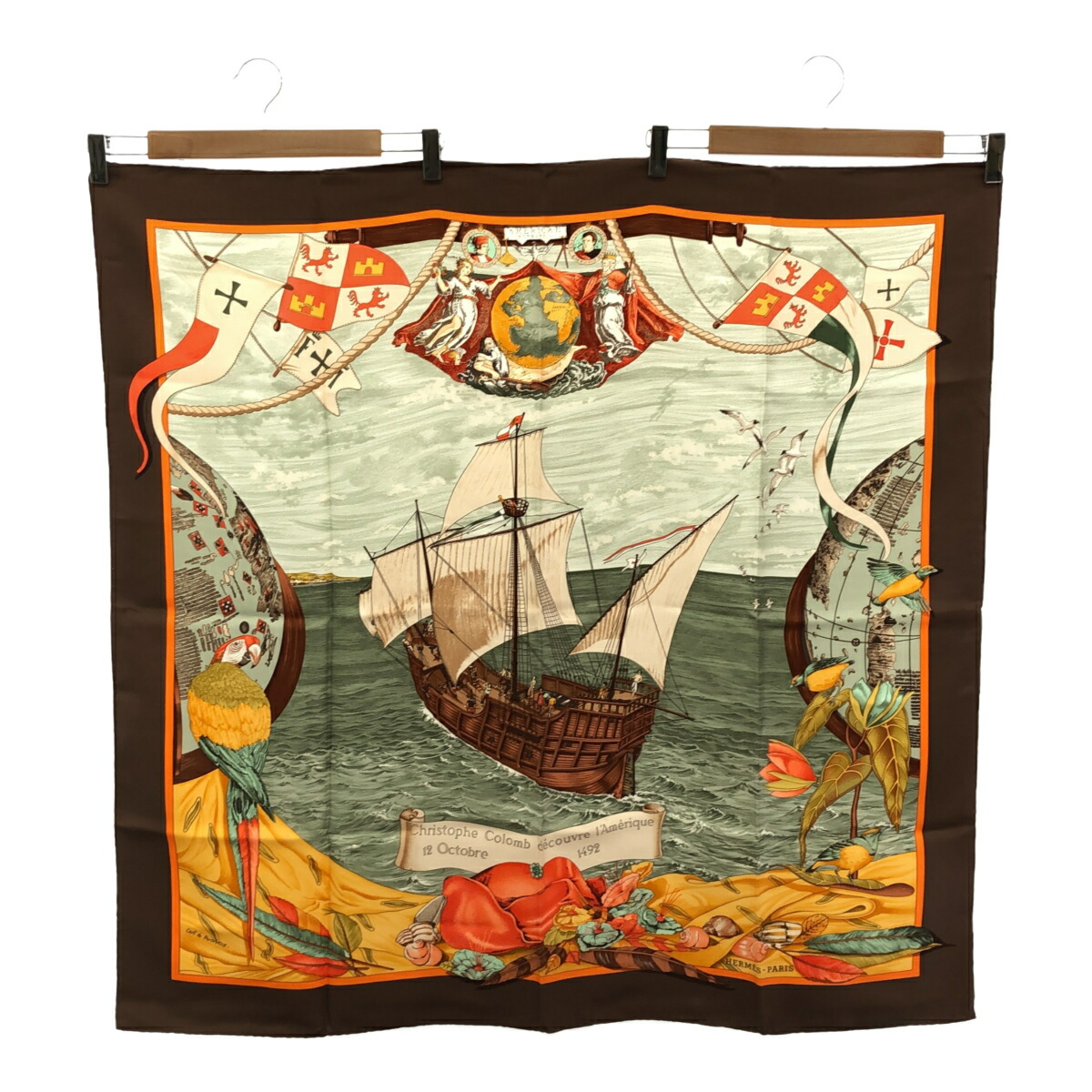 楽天市場】レア 極美品 HERMES エルメス スカーフ カレ90 シルク