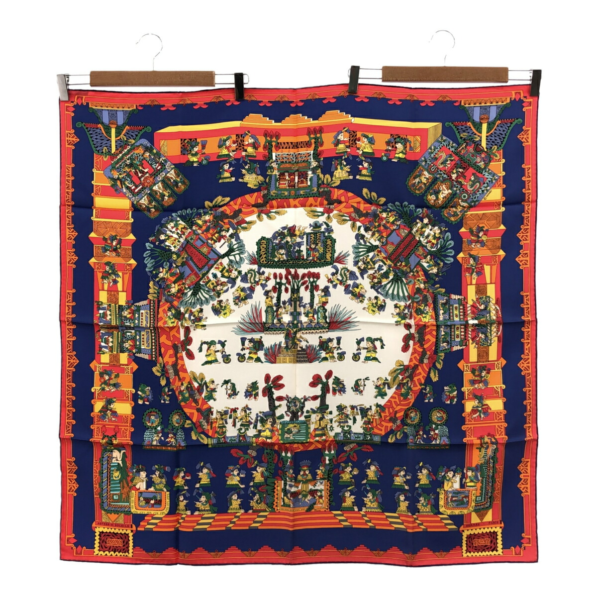 楽天市場】【エルメス】Hermes カレ90 シルクスカーフ QUINTESSENCE