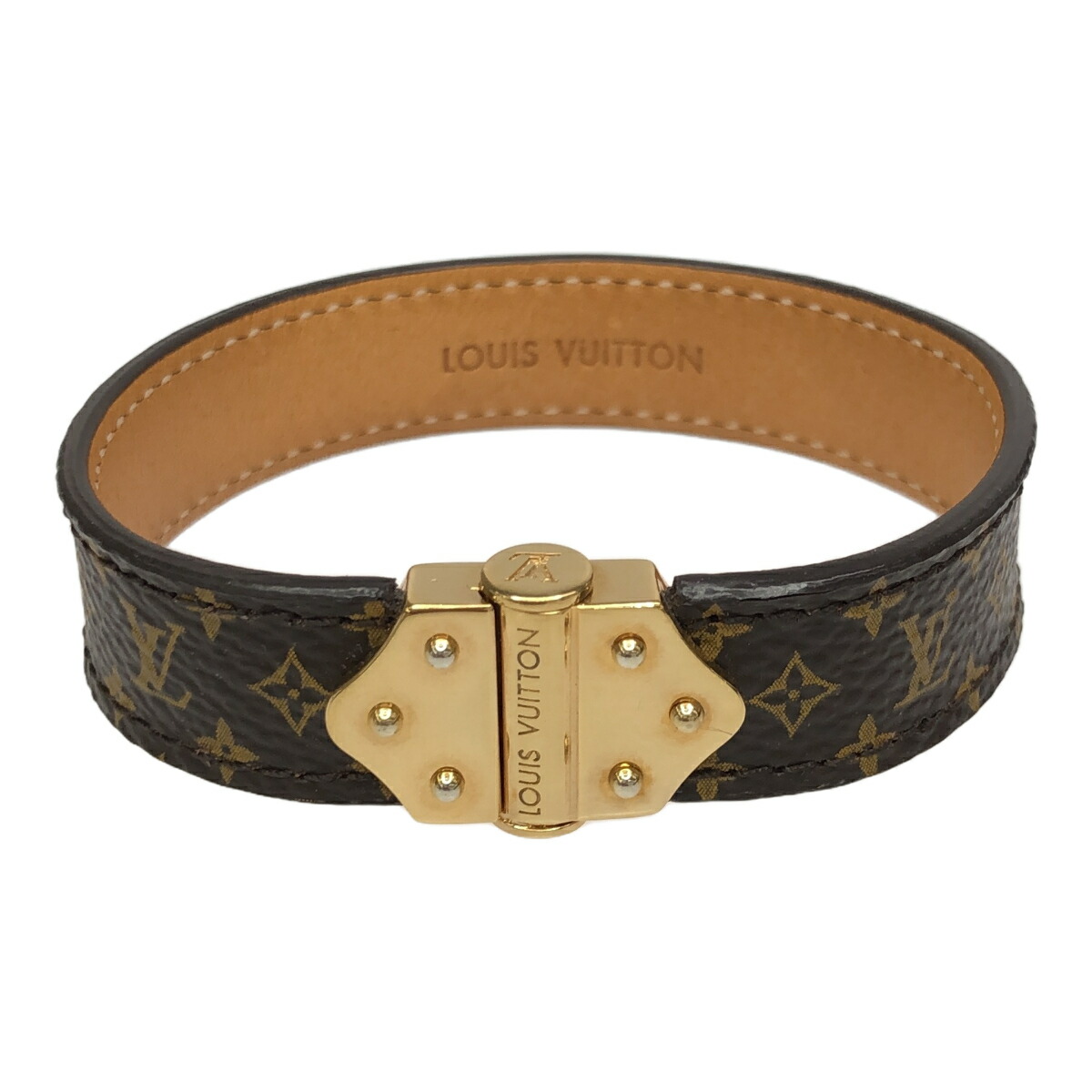 sunLOUIS VUITTON ルイヴィトン　ブラスレ　バングル 楽天市場】LOUIS VUITTON ルイヴィトン M00508 ブラスレ・LV