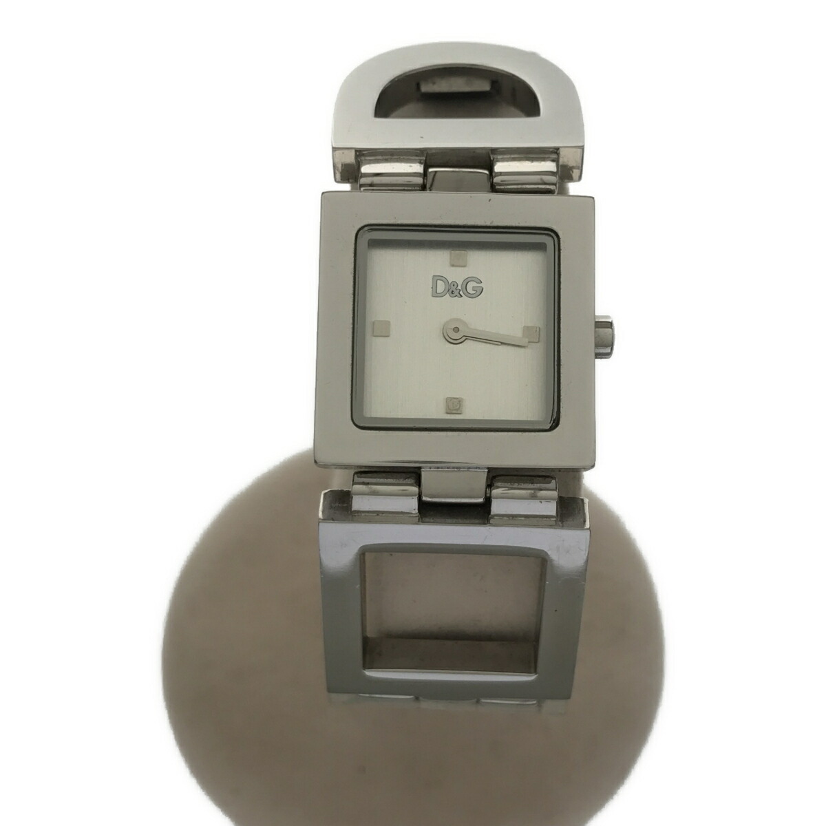 質屋 腕時計 稼働 DOLCE&GABBANA ドルチェアンドガッバーナ TIME クォーツ シルバー色文字盤 2025.2 電池交換済 H6828 みいち質店｜みいち質店