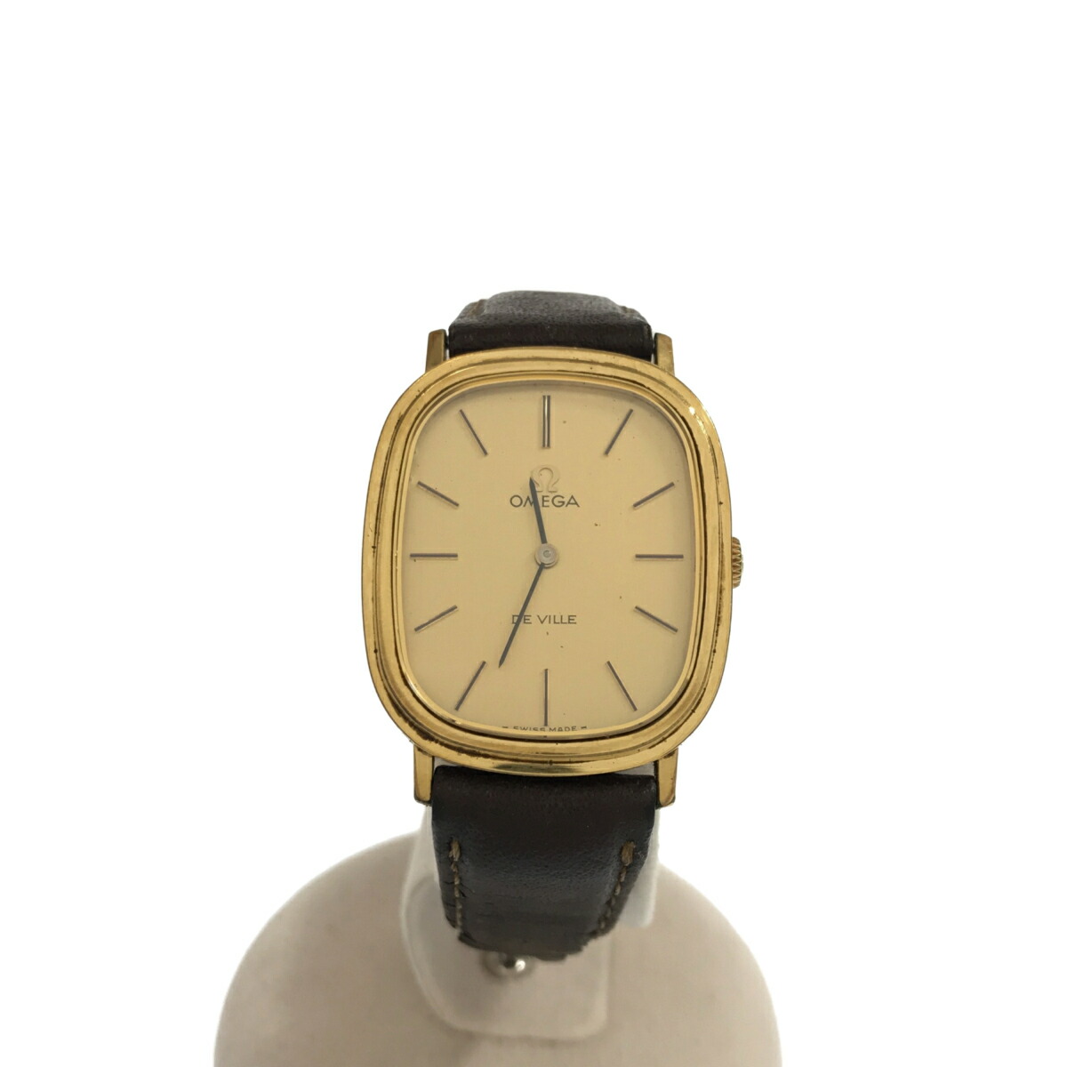 【稼働品】オメガ OMEGA デヴィル 511.0392 手巻き Cal.625 オメガ デ・ヴィル 511.0375 手巻き Cal.625 SS 革 純正尾錠（SS