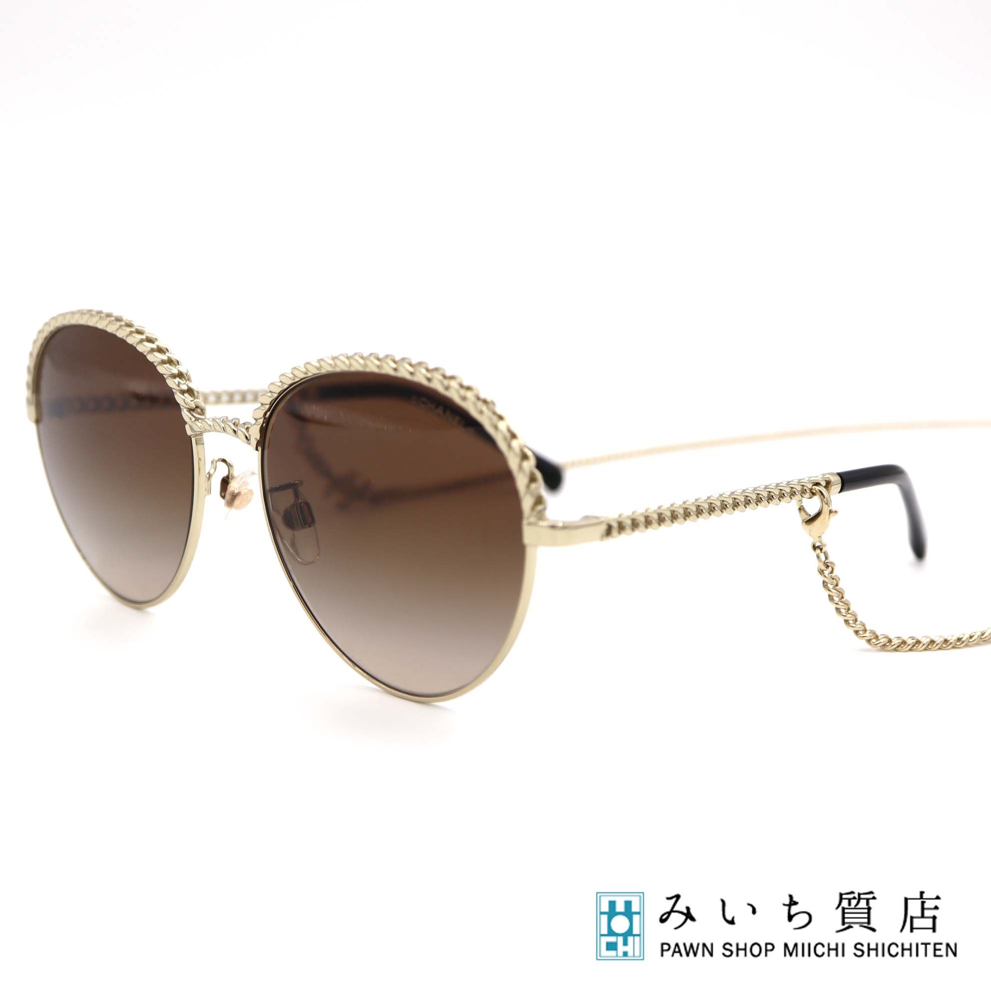 楽天市場】質屋 CHANEL シャネル サングラス 4251-J 55□19 135