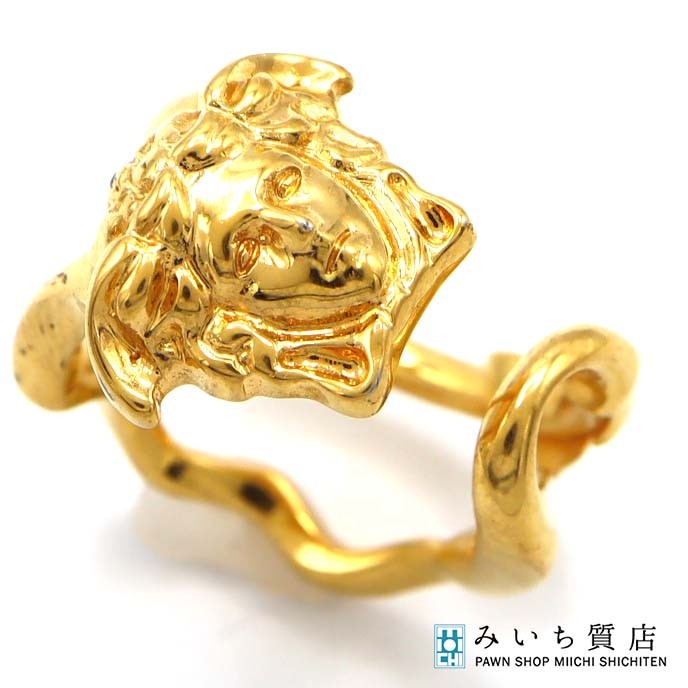 楽天市場】ヴェルサーチェ VERSACE リング メデューサ フラワー