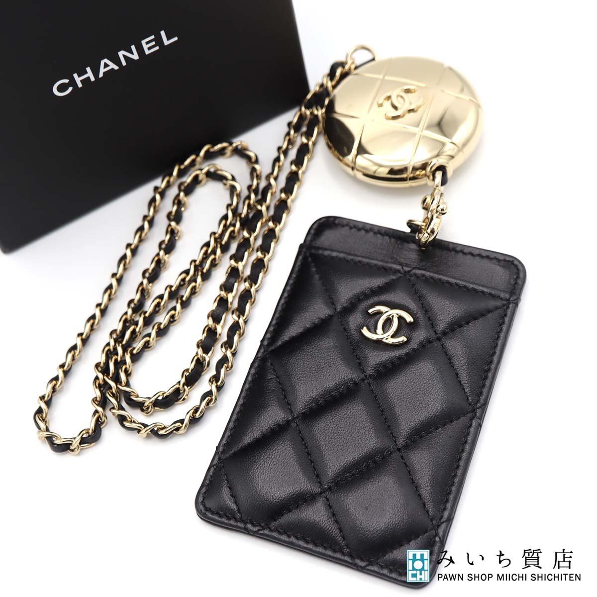楽天市場】シャネル パスケース/IDホルダー/カードケース CHANEL