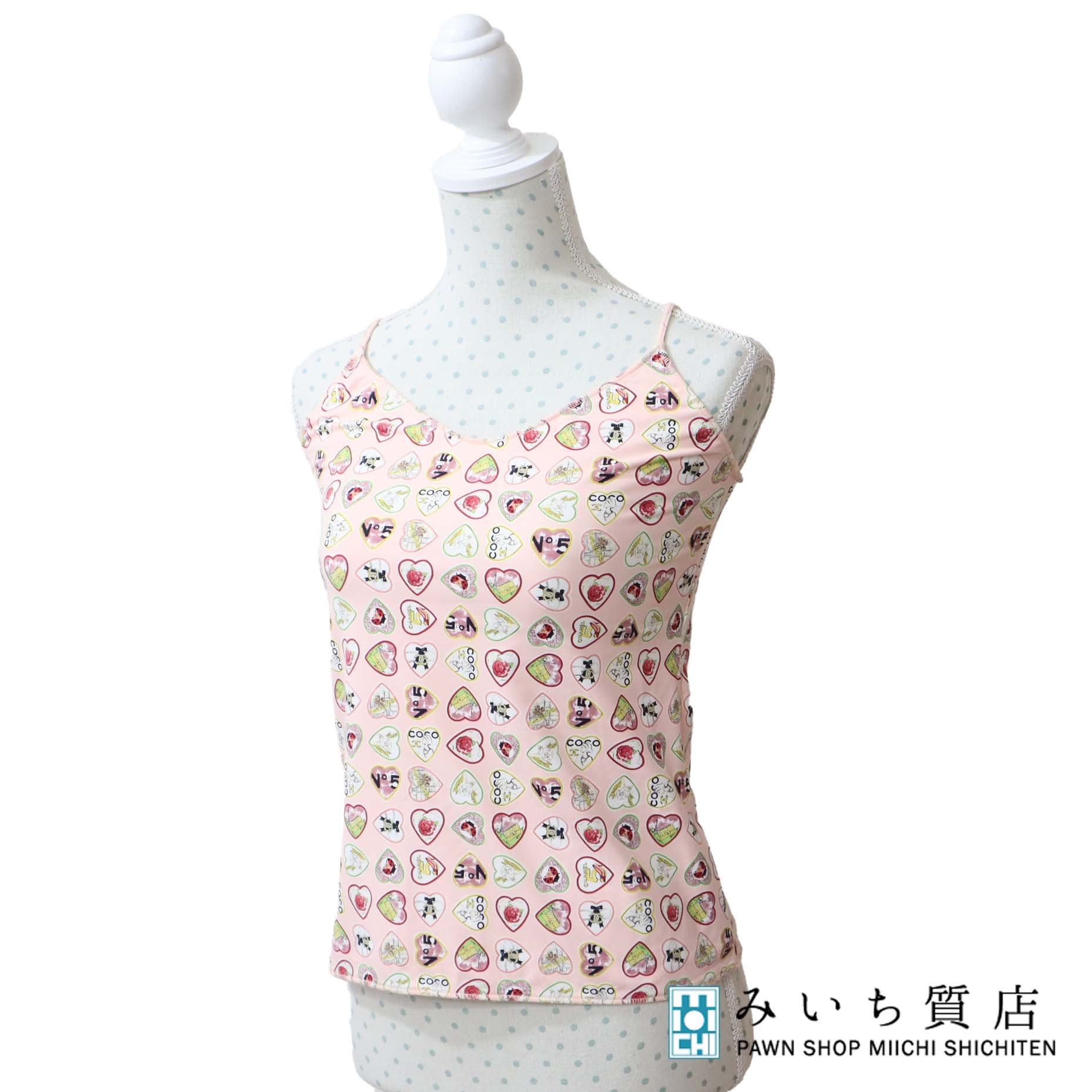 CHANEL CCマーク　水着　新品未使用　国旗　レア　42 34283-2.jpg
