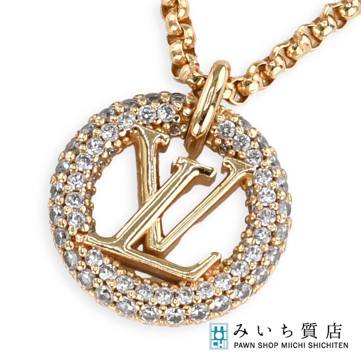 LOUIS VUITTONゴールド チャーム付きネックレス Aのロゴ 楽天市場】【ジュエリー】LOUIS VUITTON ルイ ヴィトン ロゴ