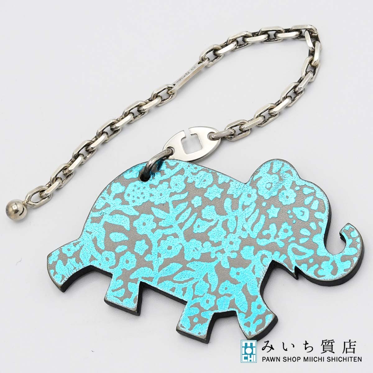 楽天市場】エルメス HERMES チャーム ゾウ レザー/シルバー925