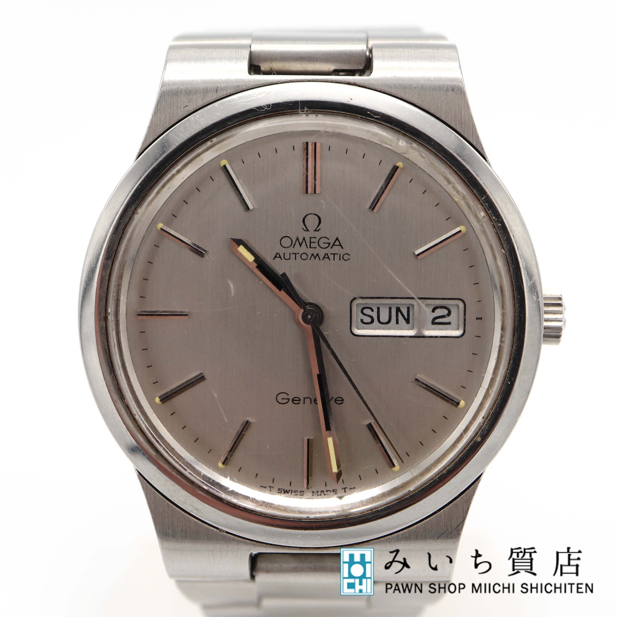 質屋 稼働 OMEGA オメガ 腕時計 Geneve ジュネーブ 自動巻き AT 166.0174 cal.1022 メンズ H9516 みいち質店｜みいち質店 59,400円