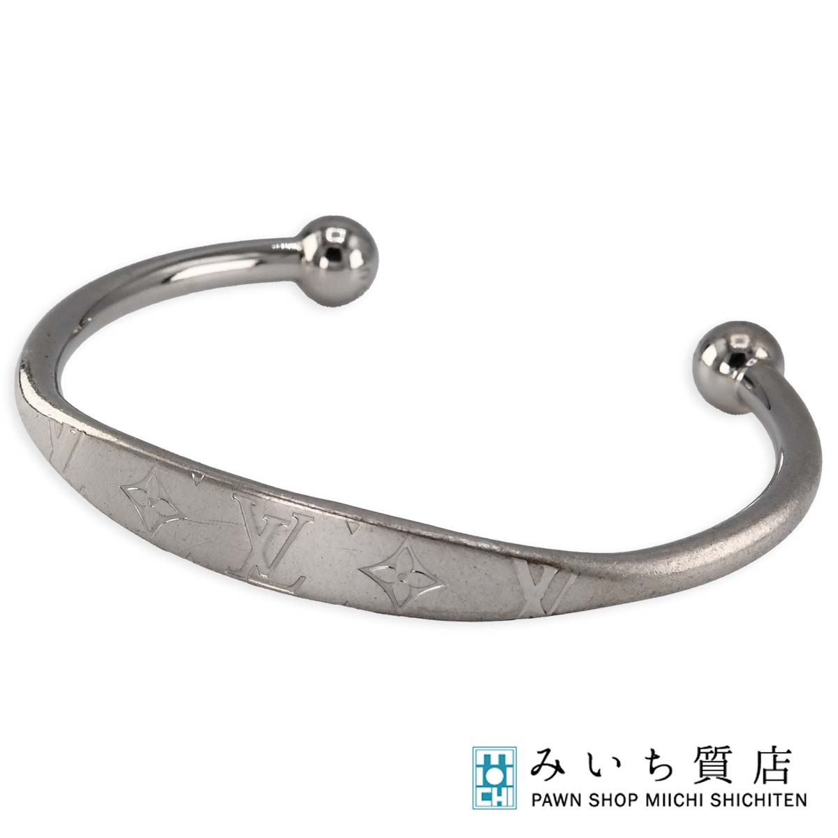 LOUIS VUITTON カフVシャドーバングル　極美品　モノグラム 楽天市場】【LOUIS VUITTON ルイヴィトン】カフ V シャドー