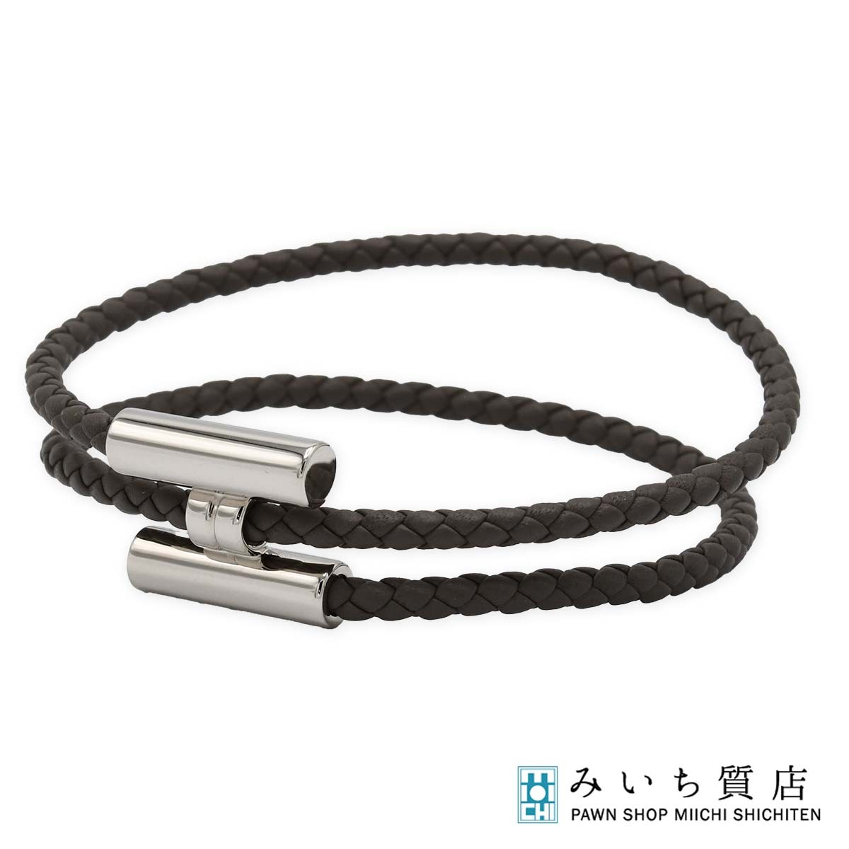 楽天市場】【中古】HERMES エルメス トゥルニ ブレスレット ブラウン