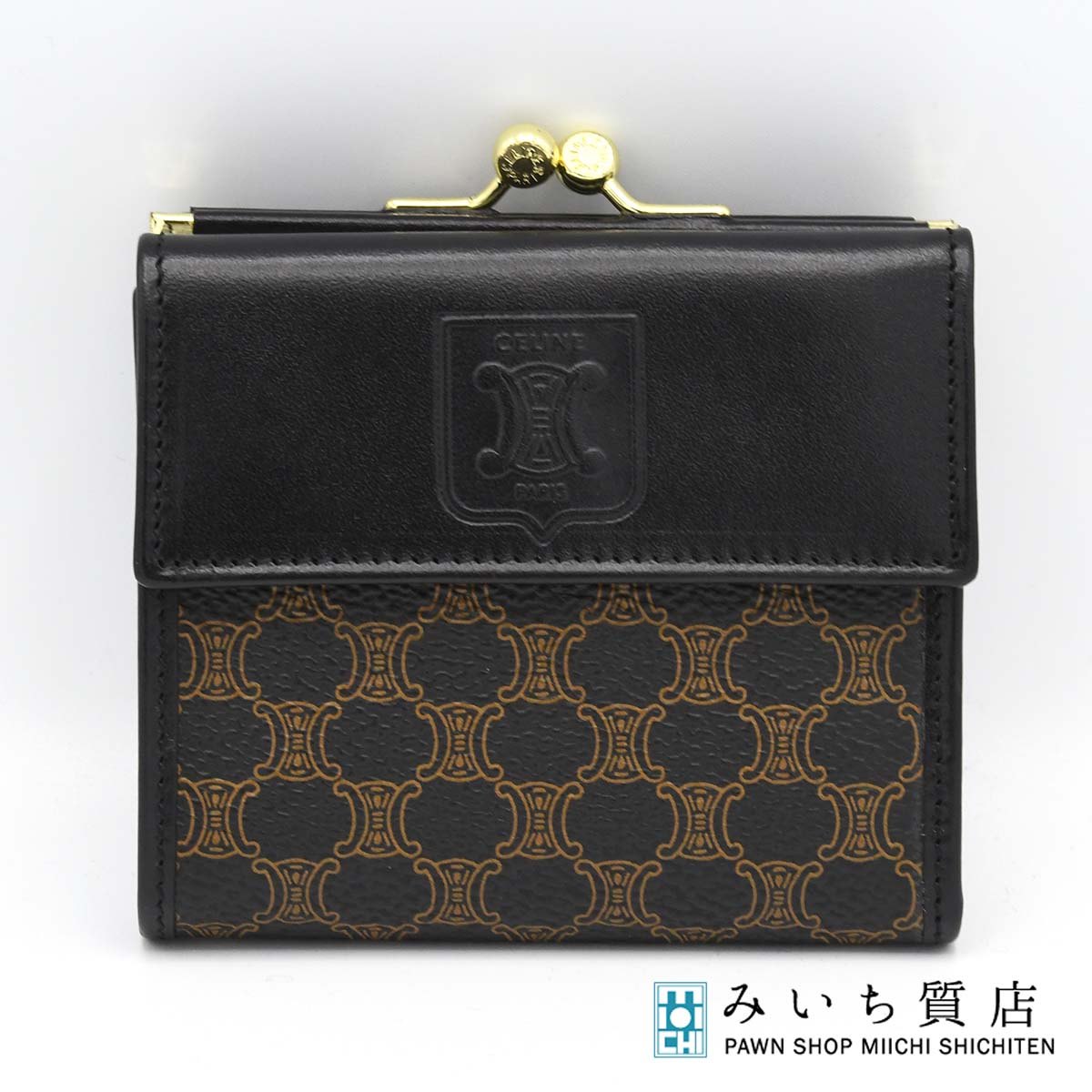 楽天市場】【CELINE】セリーヌ マカダム ニつ折り財布 PVC