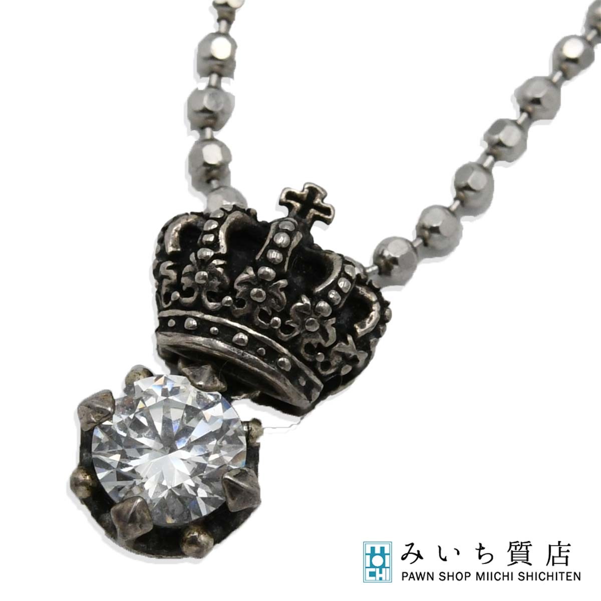 楽天市場】【中古】Justin Davis / PETITE CROWN K18 ネックレス
