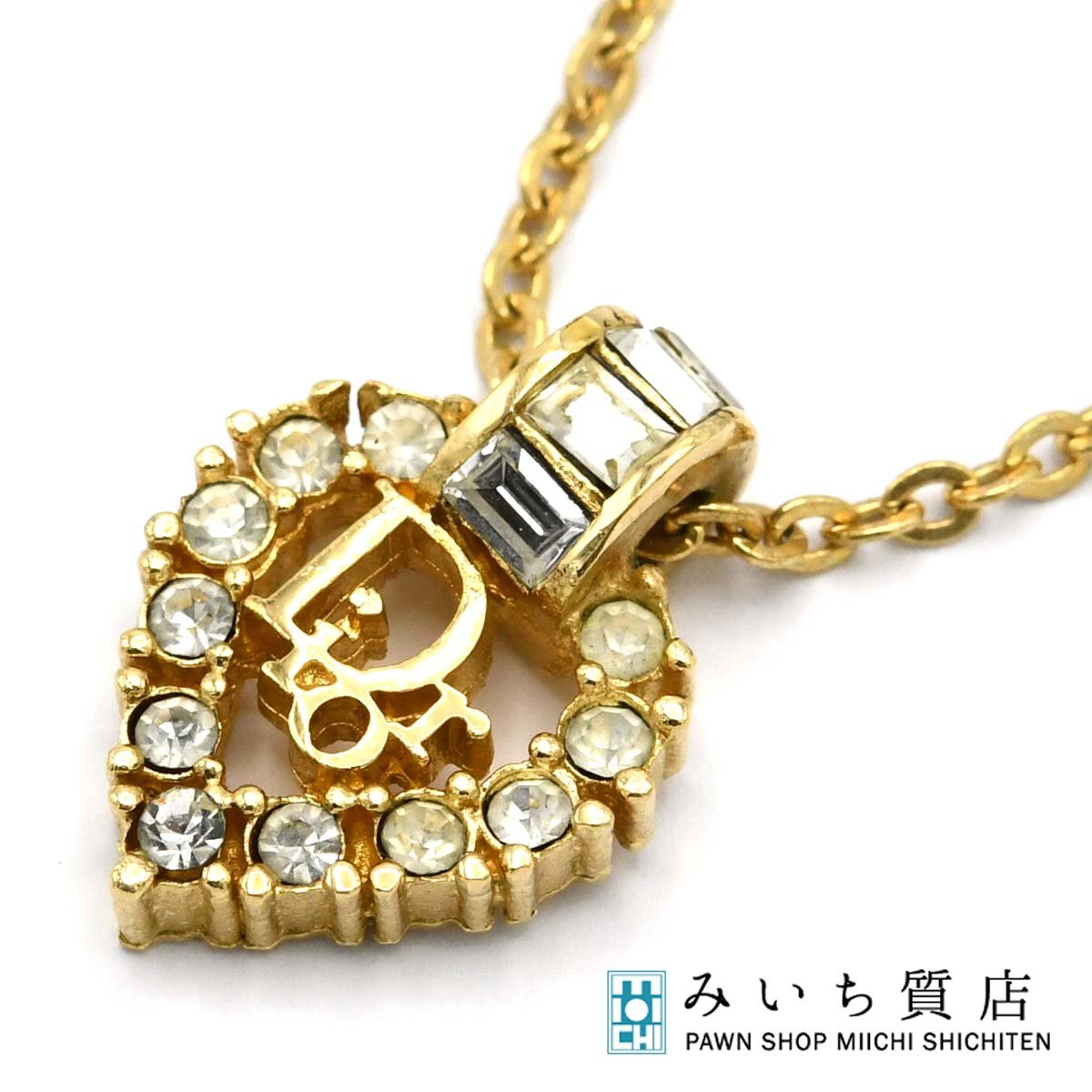 楽天市場】質屋 Christian Dior ディオール ネックレス Diorロゴ