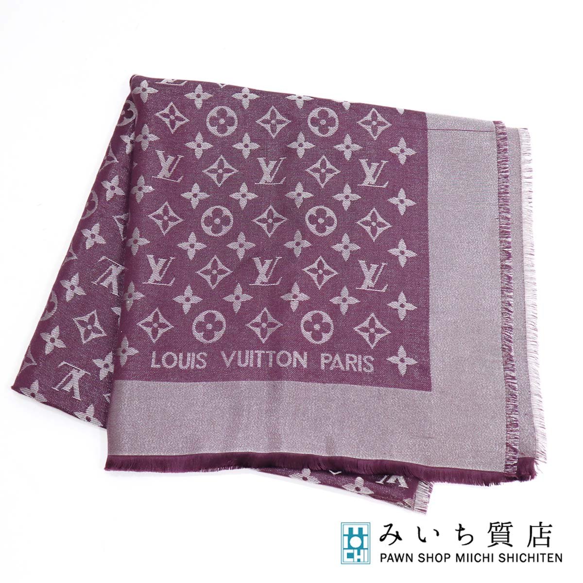 ルイヴィトン ショール 楽天市場】LOUIS VUITTON ルイヴィトン M74441 ショール ストール