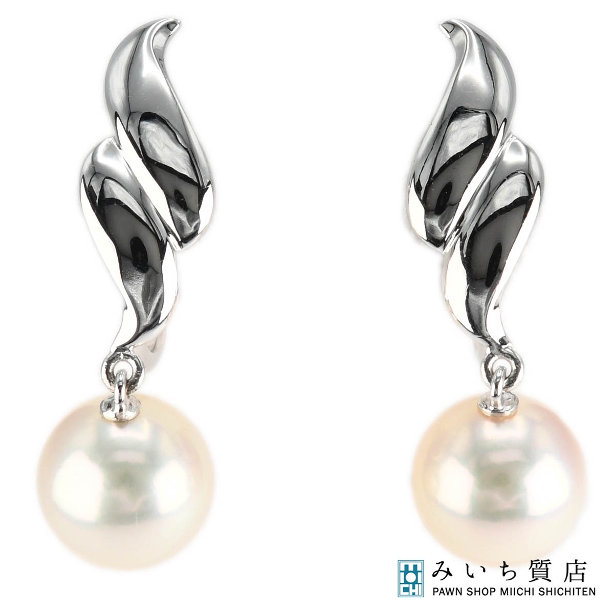 楽天市場】（新品仕上げ済）ミキモト MIKIMOTO パール フープ