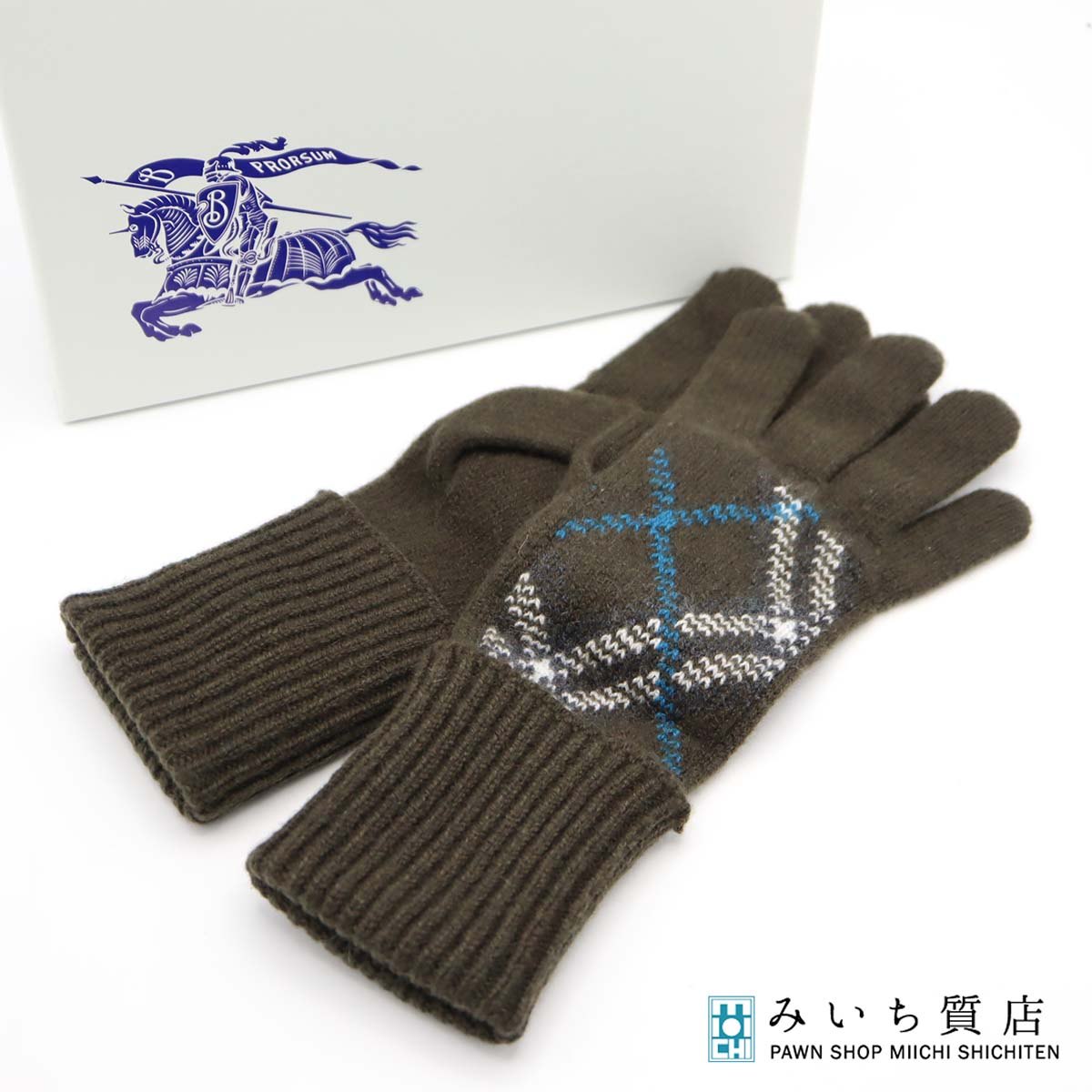 楽天市場】【アパレル】BURBERRY バーバリー ノバチェック グローブ 革