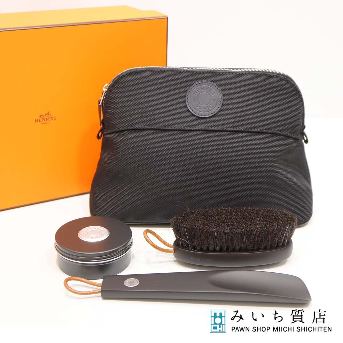 HERMES エルメス　シューズポリッシャー　靴磨き　箱付き 楽天市場】□未使用□ エルメス シューズ ポリッシャー 靴磨き