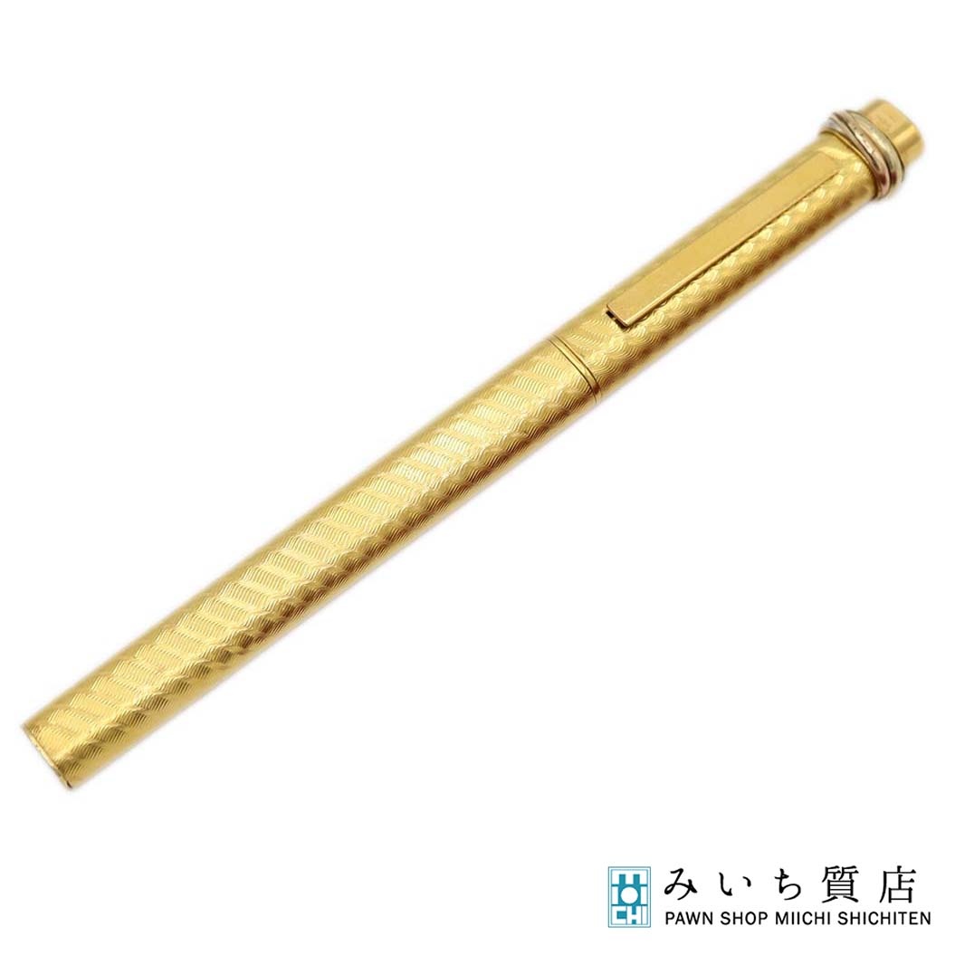 美品　カルチェスリーカラーゴールドボールペン 楽天市場】【未使用品】Cartier カルティエ ボールペン