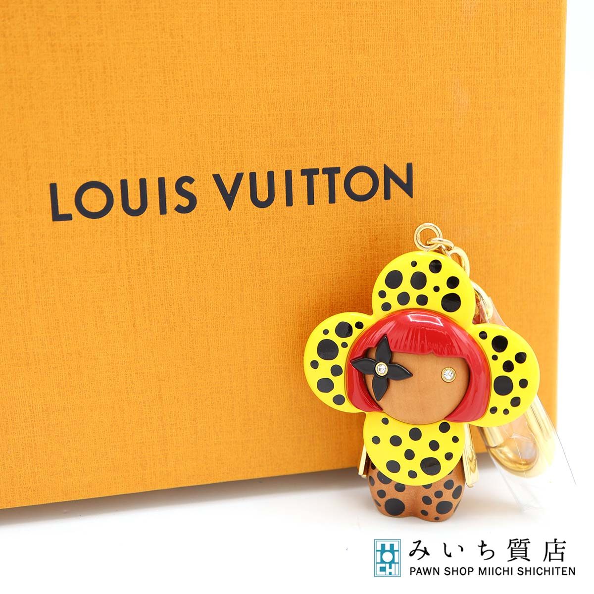 一六銀行 LOUIS VUITTON ルイヴィトン LV × 草間彌生 M01146 オポルト クレ･ヴィヴィエンヌ インフィニティ 点点 22k37-8 みいち質店