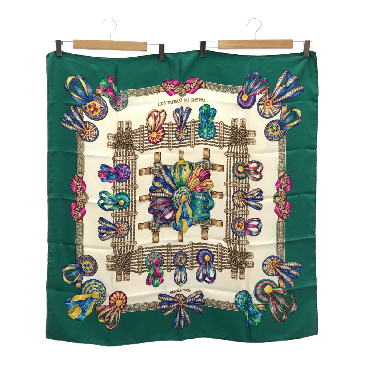 楽天市場】質屋 HERMES エルメス スカーフ プチカレ カレ40 Raconte
