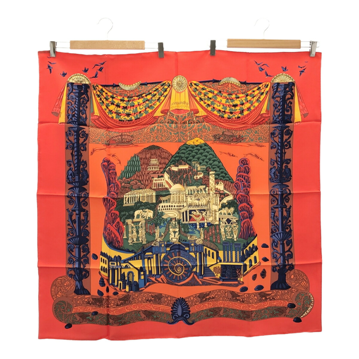 楽天市場】【アパレル】HERMES エルメス カレ90 スカーフ 大判