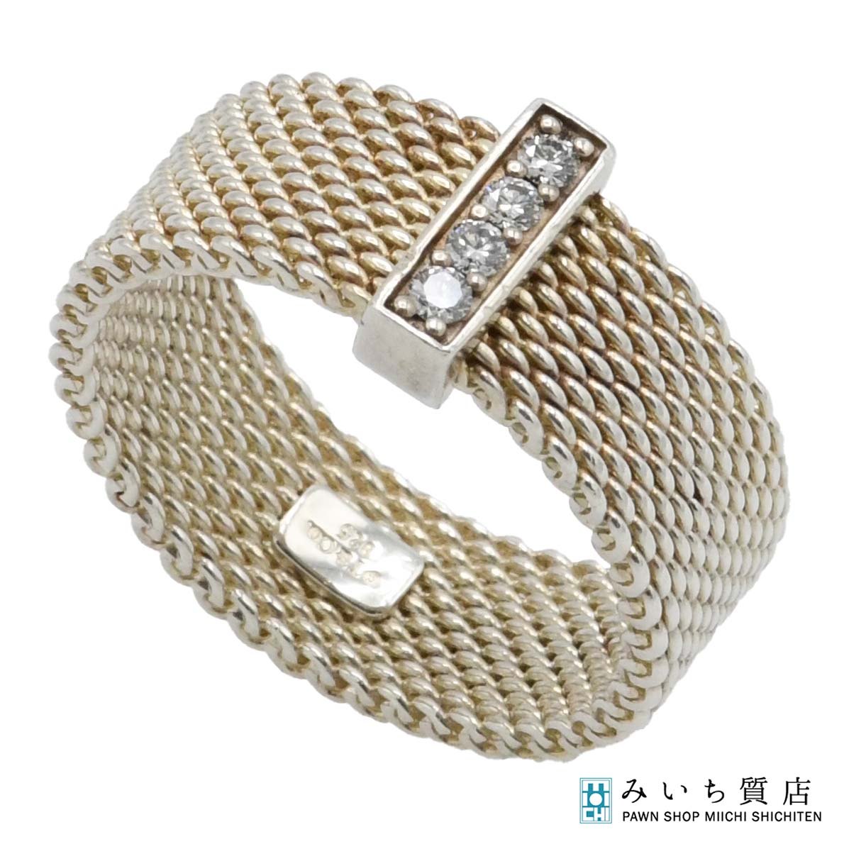 楽天市場】ティファニー サマセットリング 925シルバー 15号