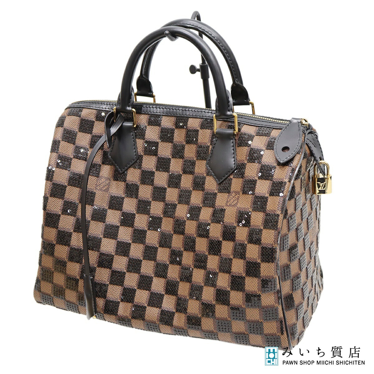 楽天市場】未使用 LOUIS VUITTON ルイヴィトン スピーディ30 ダミエ