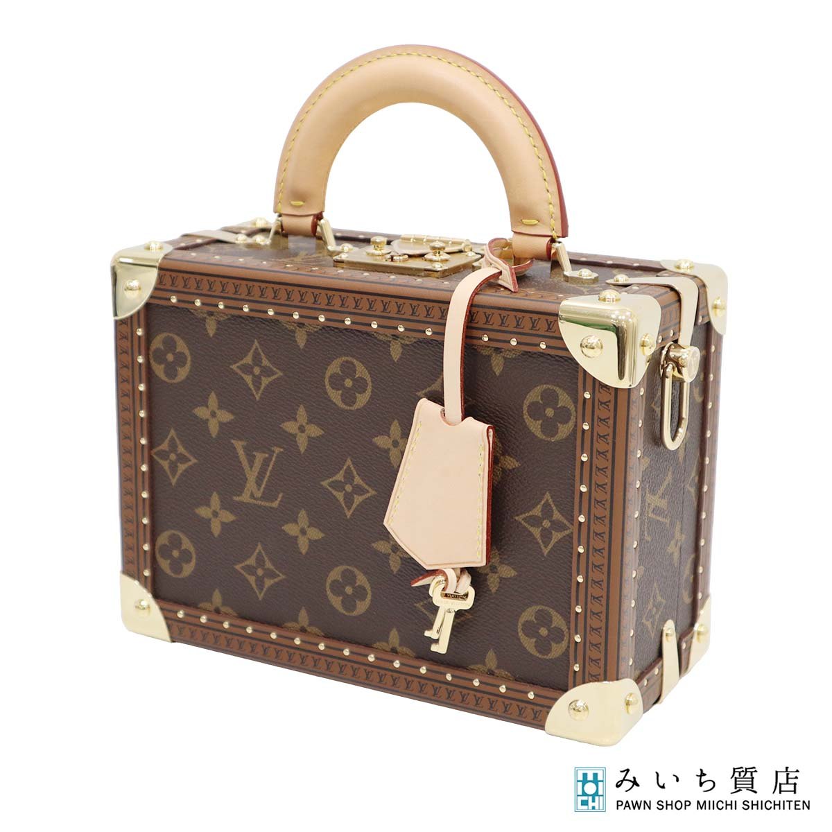 一六銀行 LOUIS VUITTON ルイヴィトン モノグラム プティット・ヴァリーズ M20468 ハンドバック 2way ショルダーバッグ M3916 みいち質店