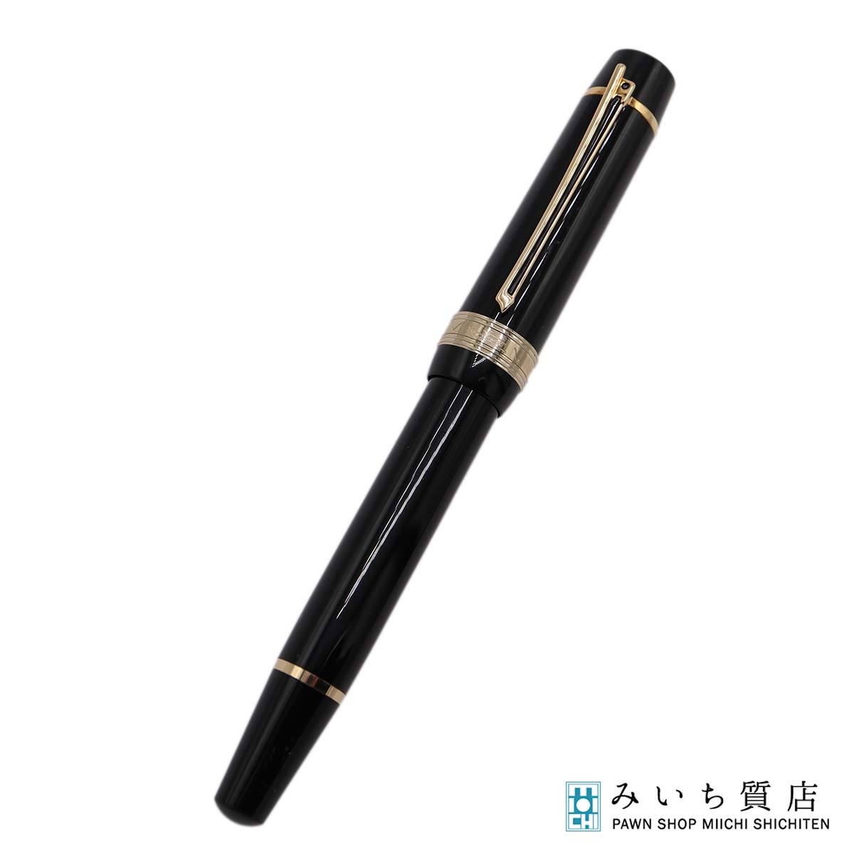 一六銀行 MONTBLANC モンブラン 筆 ヨハンシュトラウス ドネーションペン M 14K 585 書きあらわす未突きとめる H21793 みいち質店