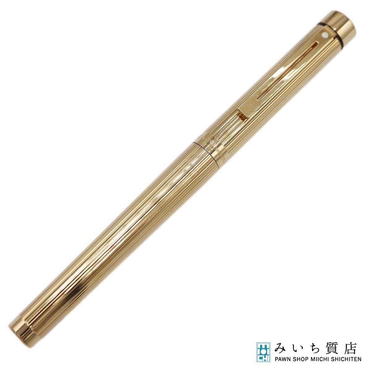 質屋 SHEAFFER シェーファー 万年筆 ペン先14K 筆記用具 文房具 ゴールドカラー 筆記未確認 H24003 みいち質店|みいち質店