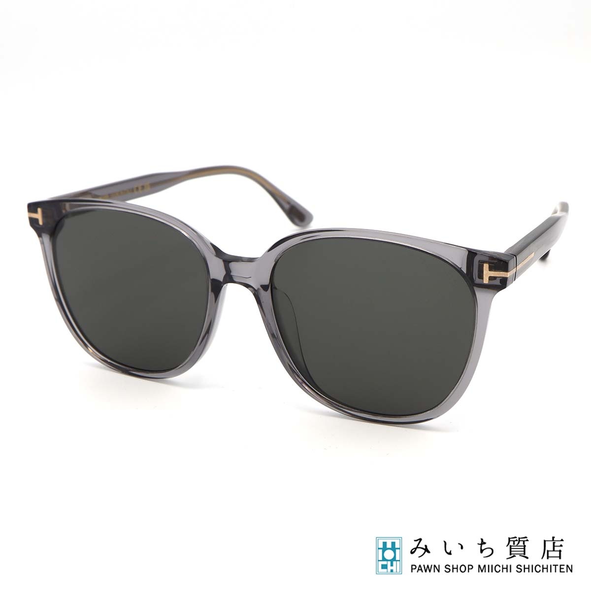 一六銀行 TOM FORD トムジェラルド・r・フォード 黒眼鏡 TF972-K 20A 56□18 度なし 箱・入れもの・差し交わすあり 24s202-1 みいち質店