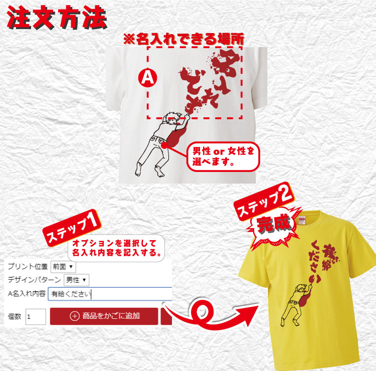 楽天市場 名入れ Tシャツ オリジナル ダイイングメッセージ おもしろ 名入れ Tシャツ プレゼント かわいい 誕生日 還暦 半袖 グッズ 雑貨 贈り物 おもしろtシャツ みかん箱