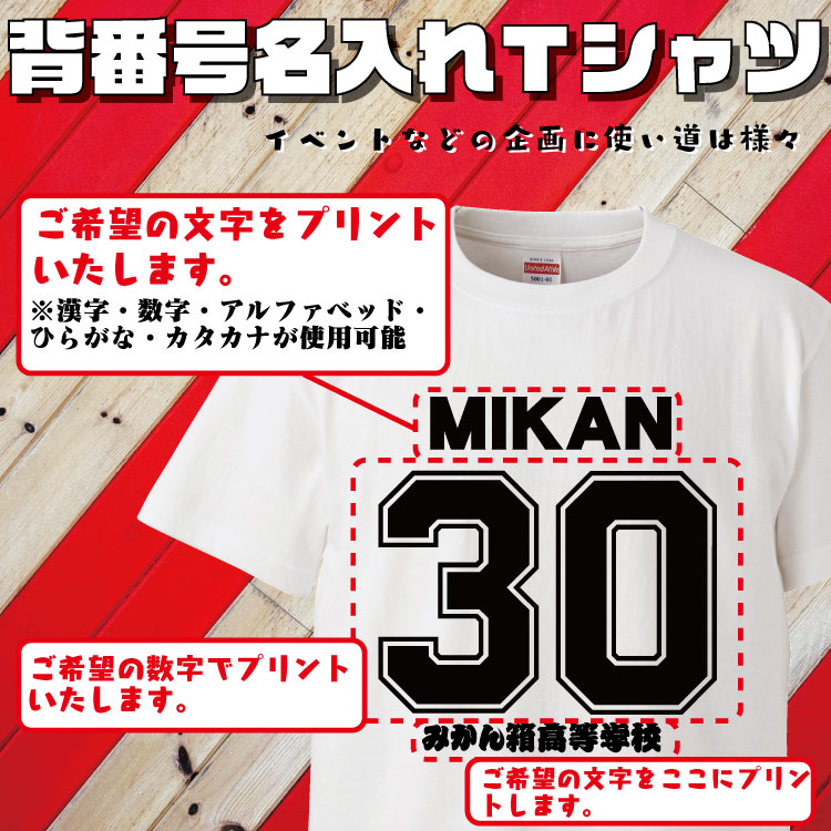 楽天市場 名入れ Tシャツ オリジナル 背番号 おもしろ 名入れ Tシャツ プレゼント スポーツ サッカー バスケ 部活 誕生日 還暦 半袖 グッズ 雑貨 おもしろtシャツ みかん箱