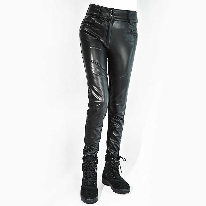 レザーパンツ 革パンツ 暖かいボア 4種類の厚さ ズボン レディース用 バイクパンツ レザーズボン スキニー レギンスパンツ 裏起毛 ストレッチ 秋冬 ロングパンツ カジュアル 細身 PUパンツ 公演パンツ