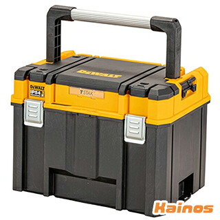 DEWALT 紅茶スタック2.0 (DWST17814家督相続品) まとめ役付き添い人ラージボックス 【DWST83343-1】 (デウォルト 紅茶スタック TSTAK 物の具ボックス席 手道具箱  一こま やり方 小分け 納める 納めるBOX 持ちはこぶ 持ちはこぶ DIY)