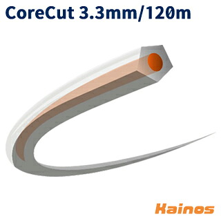 ハスクバーナ(Husqvarna) ナイロンコード CoreCut 3.3mm 120m 【597669240】 (コアカット 草刈機 刈払機 高耐久 五角形 デュアル･プロ･ポリマー プロ 切断 園芸 ガーデニング)