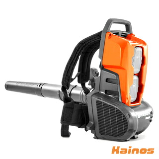 【Husqvarnaステッカープレゼント】 ハスクバーナ(Husqvarna) バッテリーブロワー 本体のみ(充電器・バッテリー 別売り) 【340iBT (967796203)】 (バッテリー 充電式 ブラシレス 園芸 ガーデニング 作業 造園 庭 枯葉 農場 道路 吹き飛ばし 背負い式)