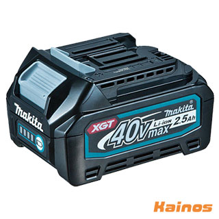 マキタ 40Vmax 2.5Ah リチウムイオンバッテリ 【BL4025 (A-69923)】 (makita 蓄電池 申し受ける式手道具 一こま 御役目 工事 園芸 ガーデニング ご機嫌力強さ)