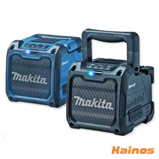 マキタ 充電式スピーカー 本体のみ 【MR200】 (makita 充電式 スライド式 リチウムイオンバッテリー ACアダプタ ブルートゥース Bluetooth キャンプ アウトドア レジャー BBQ 現場 作業 災害)｜Kainos 店