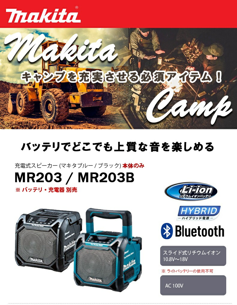 メール便なら送料無料 マキタ 充電式スピーカー 本体のみ Mr3 Makita 充電式 スライド式 リチウムイオンバッテリー Acアダプタ ブルートゥース Bluetooth キャンプ アウトドア レジャー q 現場 作業 災害 W 柔らかい Formebikes Co Uk
