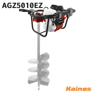 【フード缶プレゼント】 ゼノア(ZENOAH) オーガー ※ドリル別売り 【AGZ5010EZ (967253501)】 (フラッグシップ 深穴 大径穴 掘削 穴あけ 穴掘 穴掘り機 園芸 ガーデニング)