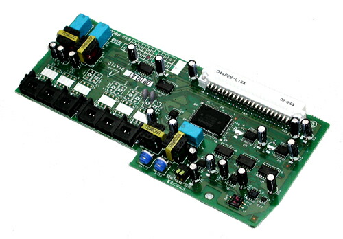 【中古】NTT αRX2 外部放送音源ドアホンユニット ビジネスホン用、ドアホン2台　外部放送1回路　外部保留音1回路　および電気錠・FAXビジー端子(セキュリティ端子)をそれぞれ2回路収容可能 RX2-PSDU-(1)