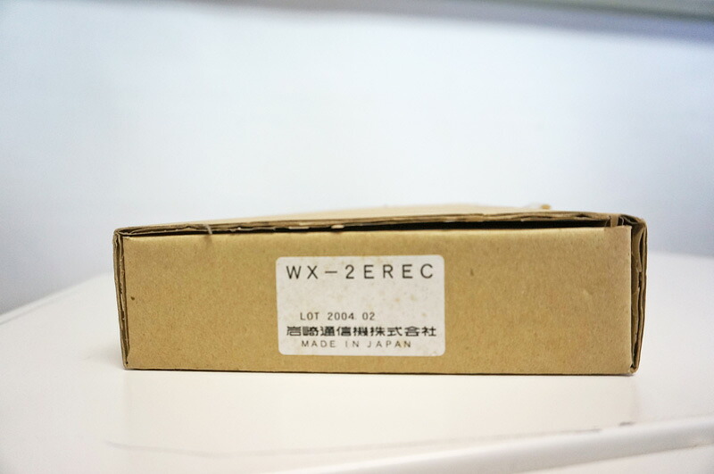 【新古品】岩崎通信機 岩通製WX-2EREC 6ch対応通話録音/2ch留守録ユニット(増設) 未使用品となります。 ※中身確認の為開封してあるのもあります。