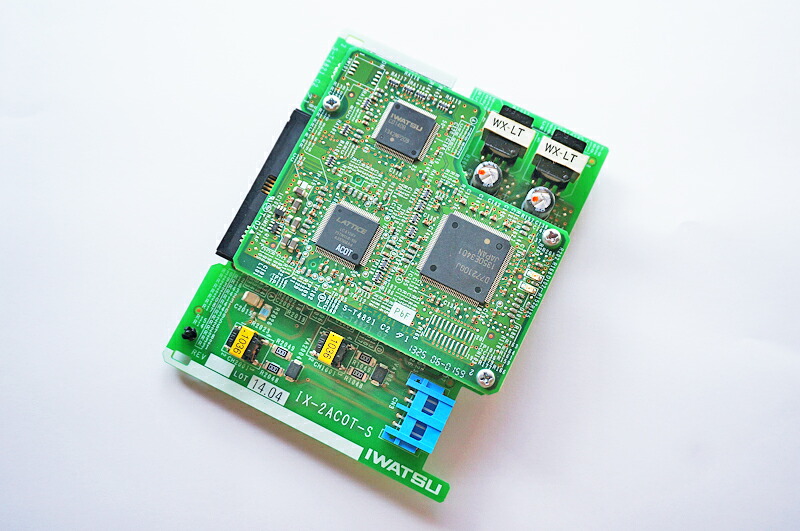 【中古】岩崎通信機 IWATSU REVANCIO レバンシオ ２局線アナログユニット 2アナログ外線ユニット IX-2ACOT-S