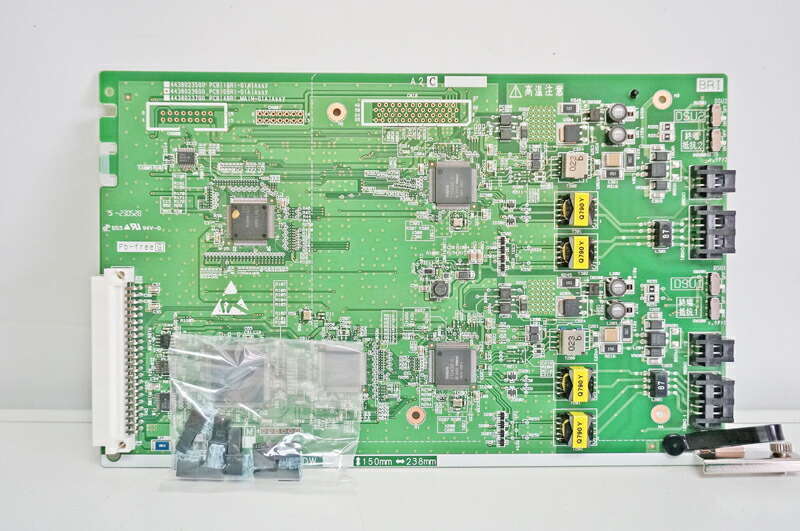 【新品】SAXA（サクサ）製 PLATIA3 2BRI-01A デジタル2局線パッケージ 発注商品の為ご注文後のキャンセル、返品、交換は出来ません。 ※ 代引き不可