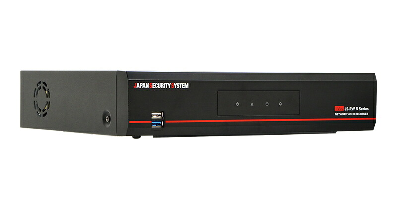 【新品・ＪＳＳ製（日本防犯システム）(ジャパンセキュリティーシステム)】JS-RW5004A4K対応PoE給電方式 4ch ネットワークビデオレコーダご注文後のキャンセル、返品、交換は出来ません。｜三河物産