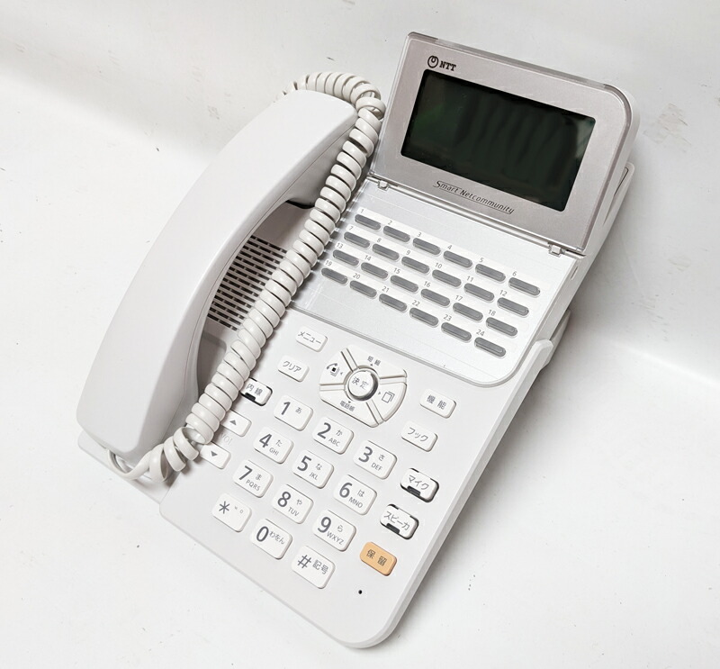 M。様用 中古】【動作確認済・クリーニング済】NTT製 αZX用 αZX用 ZX-(24)STEL