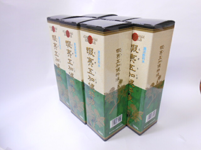 蝦夷五加健粋液720ml×6本【北海道・沖縄・離島別途貨物輸送已むを得ず】【smtb-k】【w1】